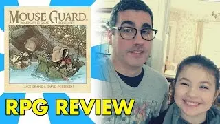MOUSE GUARD ROLEPLAYING GAME BOXED SET unboxing & review