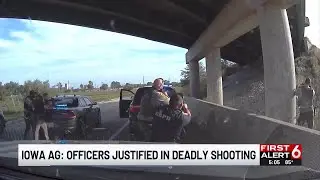 Officers justified in deadly shooting per Iowa AG