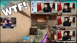 Rakazone Gaming reacting on shroud
