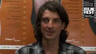 Dean Potter beim 15. FILMFEST ST. ANTON
