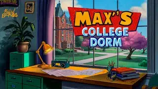 Goofy Movie Ambience | Max&rsquo;s College Dorm Room | Lofi Study Music