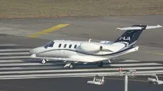 CITATION C525 D-ILJA DEPARTING ZURICH 20-1-2026 WEF