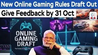 Draft Online Gaming Rules Draft 2025: Violation To Be Non-Bailable, Full Company Liable I Legacy IAS