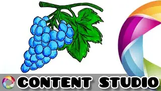 How to draw grapes for kids | fun keep art | Your simple drawings step by step