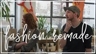 Экологичная мода: переделанная студия Кристофера Рэйберна (видеоблог Hubbub)