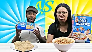 CEREAL VS REAL FOOD CHALLENGE | Pearse Family