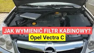 Jak wymienić filtr kabinowy w Opel Vectra C? Wymiana filtra - How to replace the cabin filter?