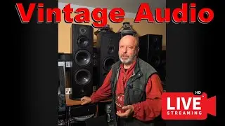 LIVE CAM  - Vintage Audio - TESLA SPEAKERS - Dual 621 Record Player - Turntable - Plattenspieler