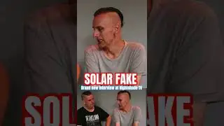 SOLAR FAKE - Brand new interview at Nightshade TV #solarfake #synth #electro #darkelectro #ebm #wave