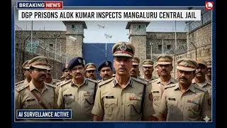 DGP PRISONS ALOK KUMAR INSPECTS MANGALURU JAIL, EMPHASISES SECURITY AND AI-BASED SURVEILLANCE
