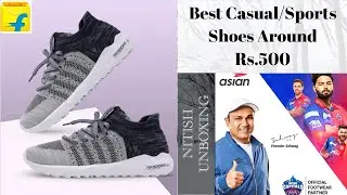 Asian Casual Shoes Unboxing | Best Casual+Sports Shoes Around Rs.500 #asian