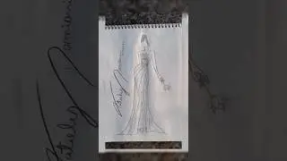 New design 🌷✨️✍️🏻#designer #beauty #art #youtubeshorts #dress #inspiration#fashion #moda #artist