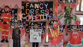 Fancy dress competition 🥻👗 boy dress👘🦺🥼🧥👔👖👕🌈Truthway play school #periyakulam #dressup #competition 