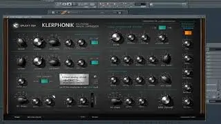 Showcase: Chords + Retro beat - Eplex7 Klerphonik polyphonic plugin VST analog-emulated synthesizer