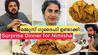 ഡ്യൂട്ടി കഴിഞ്ഞു വന്ന നിമിഷക്ക് അടിപൊളി ഡിന്നർ ഉണ്ടാക്കി കൊടുത്തു😍😋A Must try Saudi recipe👌#trending