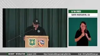 Gifford Fire Community Meeting August 10, 2025