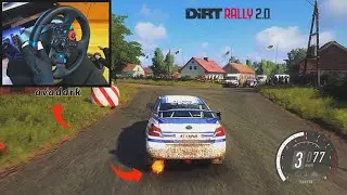 NiTho Drive ProV16 Dirt Rally 2.0Wheel with manual transmission Gameplay