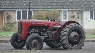 Massey ferguson FE35 23C Cold start