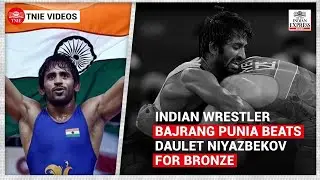 Tokyo Olympics: Indian wrestler Bajrang Punia beats Daulet Niyazbekov to clinch bronze
