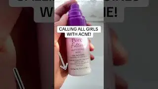 Must-Try Setting Spray for Acne-Prone Skin! #acne #acneskin
