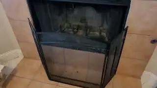 3-Panel Fireplace Screen with Spark Guard &mdash; Modern Fireplace Safety Screen
