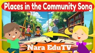 Let's Learn Places in Our Neighborhood |  Friendly Community Adventures Song
