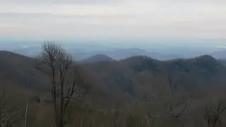 Walk Up to Sassafras Mountain Observation Tower