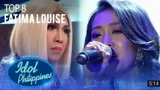 #IdolPHTop8 #IdolPH3rdElim Fatima Louise | 3rd Live Performance