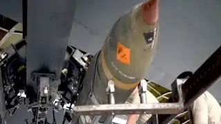 Nato Forces - Loading JDAM Bombs Onto B-52 Strategic Bomber