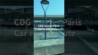 CDG airport Paris Car rental   #CharlesDeGaulle#CDGAirport