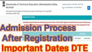 HSC Post Diploma Admission Process 2020 DTE Maharashtra
