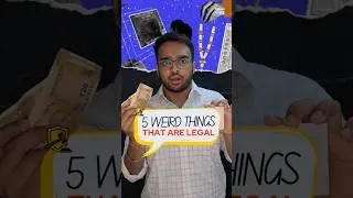 5 BIZARRE Laws of India which seem ILLEGAL!!?🧠💥 #shorts #law #court