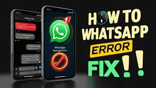 How To Fix Whatsapp Images/Videos/Text/Documents Sending Failed On iPhone ! iOS 18 Update