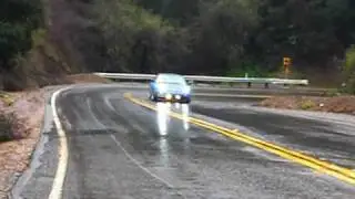 steven 240sx drift in rain
