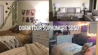 My SDSU sophomore dorm/apartment tour (Zacatepec)