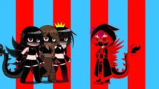 Girl kaiju reacting to vampire spider-zilla rap