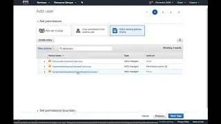 Adding an IAM User to your AWS Account