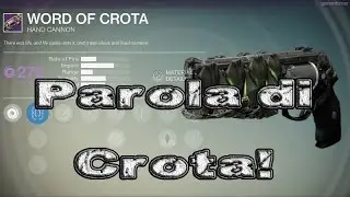 Destiny, L'Oscurit&agrave; dal Profondo! [ITA] PS4: Armi di Crota, Parola di Crota!
