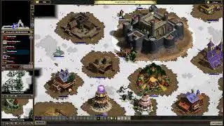 Majesty - Legendary Heroes Challenge (No Wizard Tower, Krolm Temple, Embassy, Outpost or Gate spell)