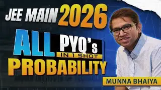 PROBABILITY PYQ's DISCUSSION || MUST WATCH PREP FOR JEE 2026 #jee2026