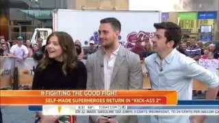 Cast of Kick Ass 2 on the Today Show