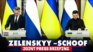 LIVE: Joint Press Briefing by Ukrainian Prez Zelenskyy and Dutch PM Dick Schoof in Kyiv