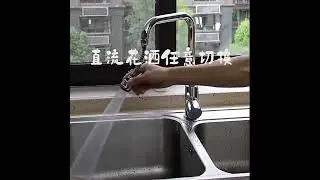 Turbo Flex 360 Flexible Water Saving Nozzle Faucet Sprayer Water Extender for Easy Clean