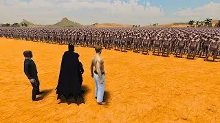 JOHN WICK, CHUCK NORRIS, BATMAN VS 500,000 ZOMBIE - ULTIMATE EPIC BATTLE UEBS2 240