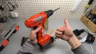 BLACK+DECKER 20V MAX POWER-CONNECT CORDLESS  DRILLERDRIVER  30 PC KIT REVIEW.