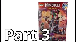 ninjago dragonian storm village set building bag 2 part 3