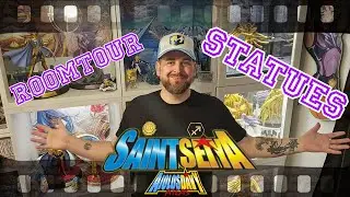 ROOMTOUR  2024 part 7: les statues Saint Seiya