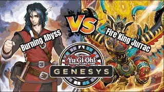 Burning Abyss vs Fire King Jurrac - Genesys Format