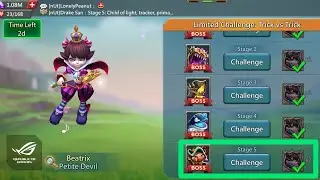 Limited Challenge Event: Trick vs Trick Stage 5 Challenge - Lords Mobile | Without Rose Knight Clear