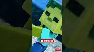 Zombie chicken jockey from @Mattel  #mattel #toys #minecraft